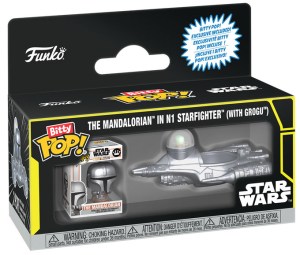 FUNKO BITTY POP Ride Star Wars The Mandalorian Starfighter